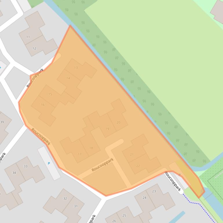 Kaart van postcodegebied 2251AW.