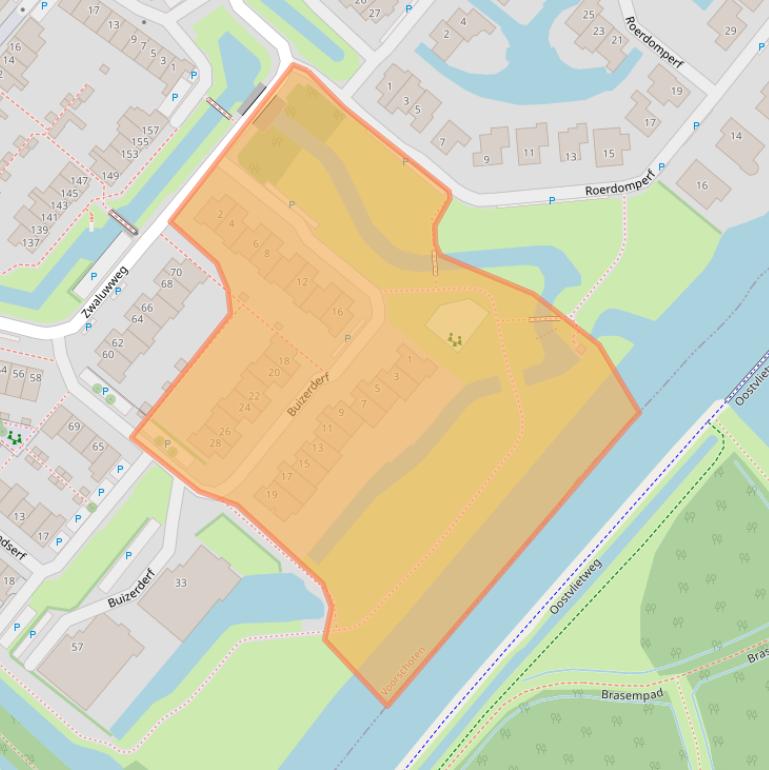 Kaart van postcodegebied 2251MT.