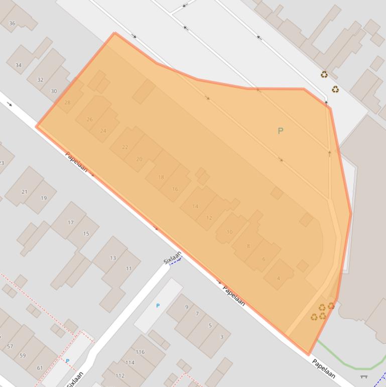 Kaart van postcodegebied 2252EJ.