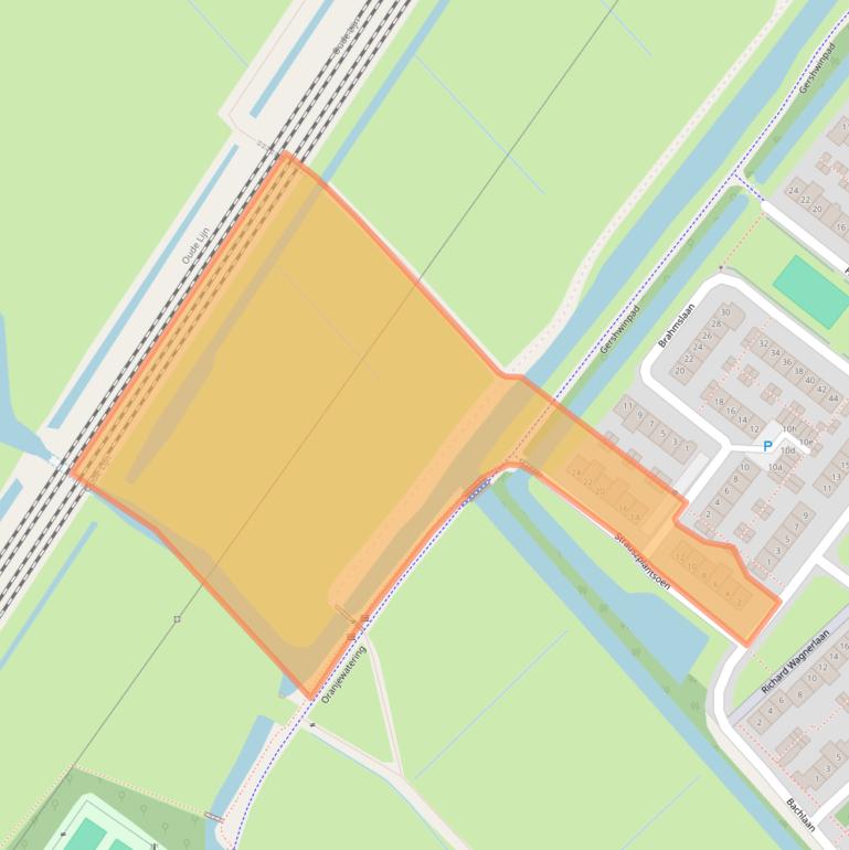 Kaart van postcodegebied 2253CG.