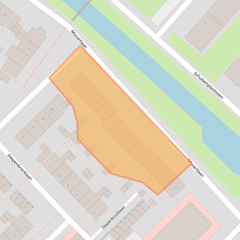 Kaart van postcodegebied 2253HW.