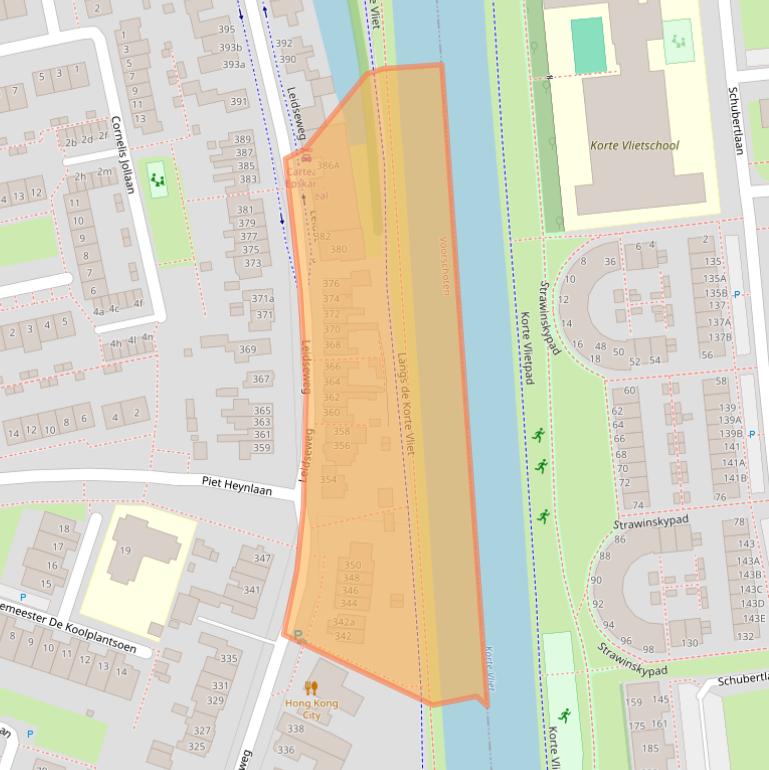 Kaart van postcodegebied 2253JN.
