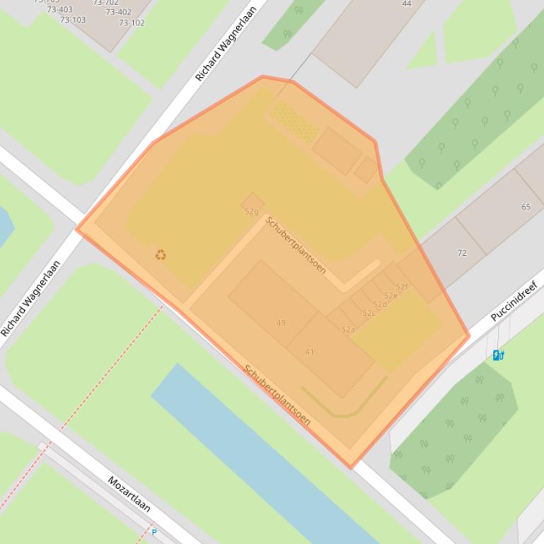 Kaart van postcodegebied 2253SE.