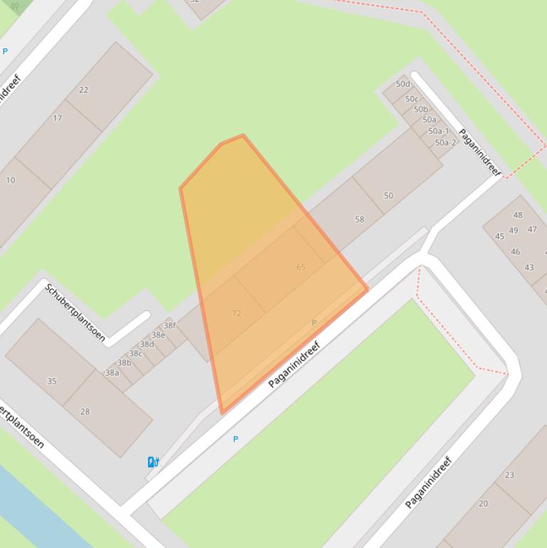 Kaart van postcodegebied 2253SK.