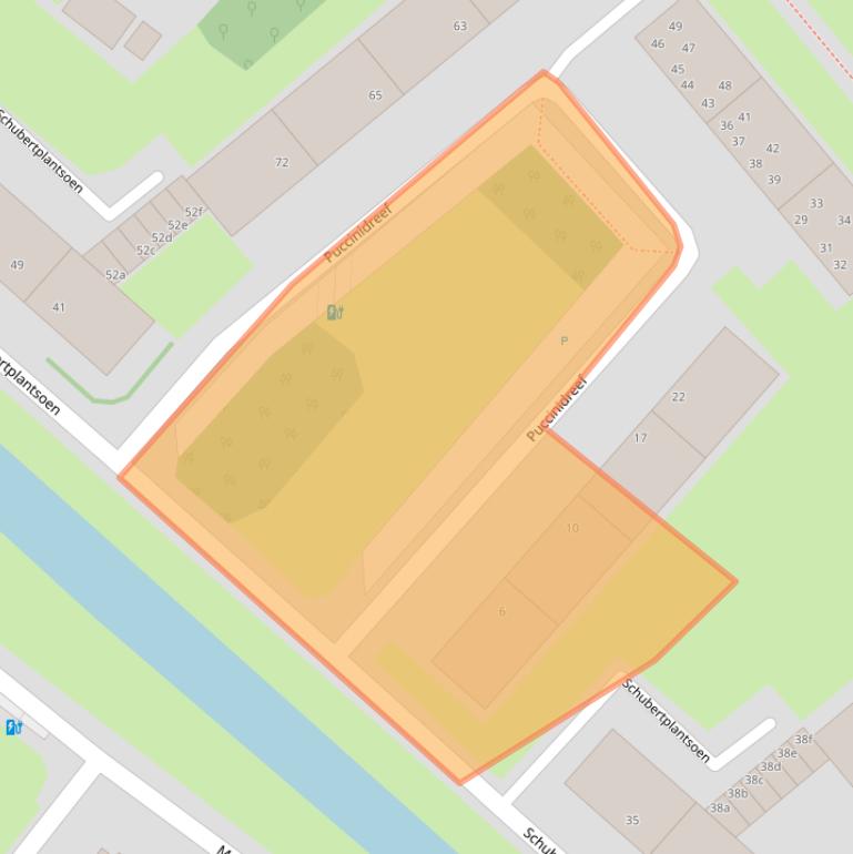 Kaart van postcodegebied 2253SL.