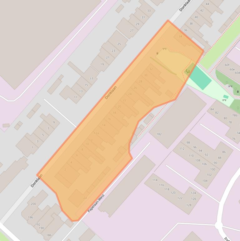 Kaart van postcodegebied 2254AC.