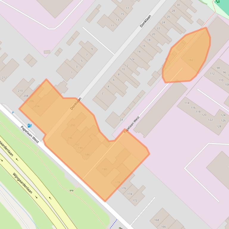 Kaart van postcodegebied 2254AK.