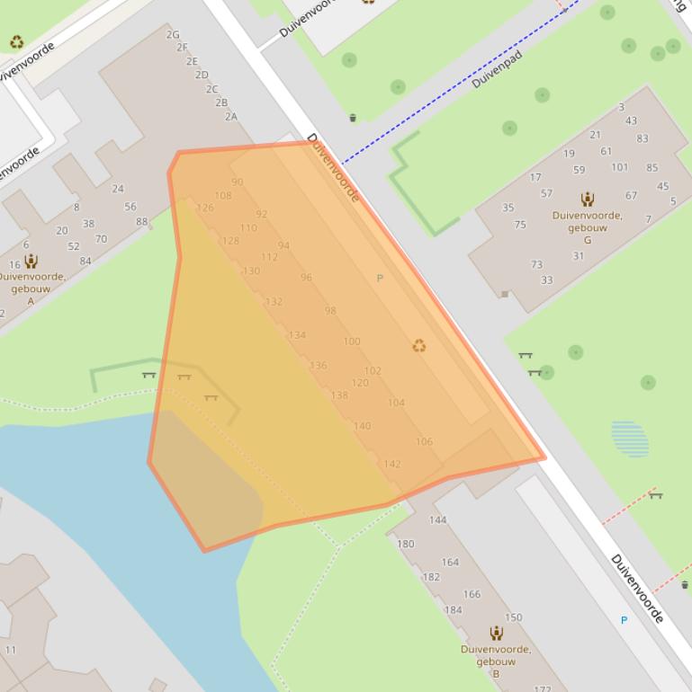 Kaart van postcodegebied 2261AK.