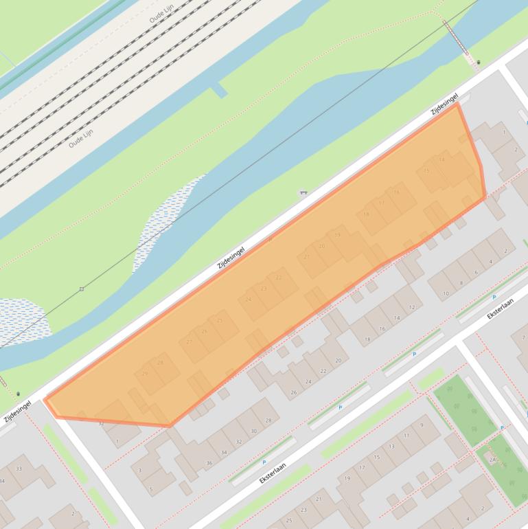 Kaart van postcodegebied 2261CA.