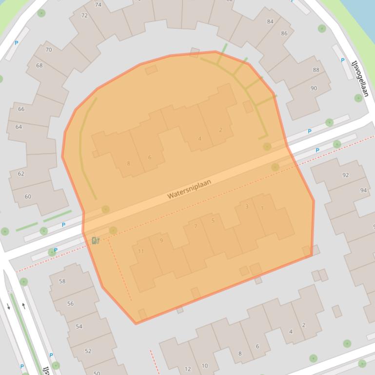 Kaart van postcodegebied 2261DH.