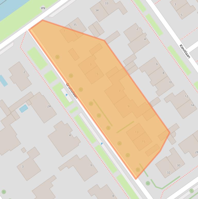 Kaart van postcodegebied 2261ES.