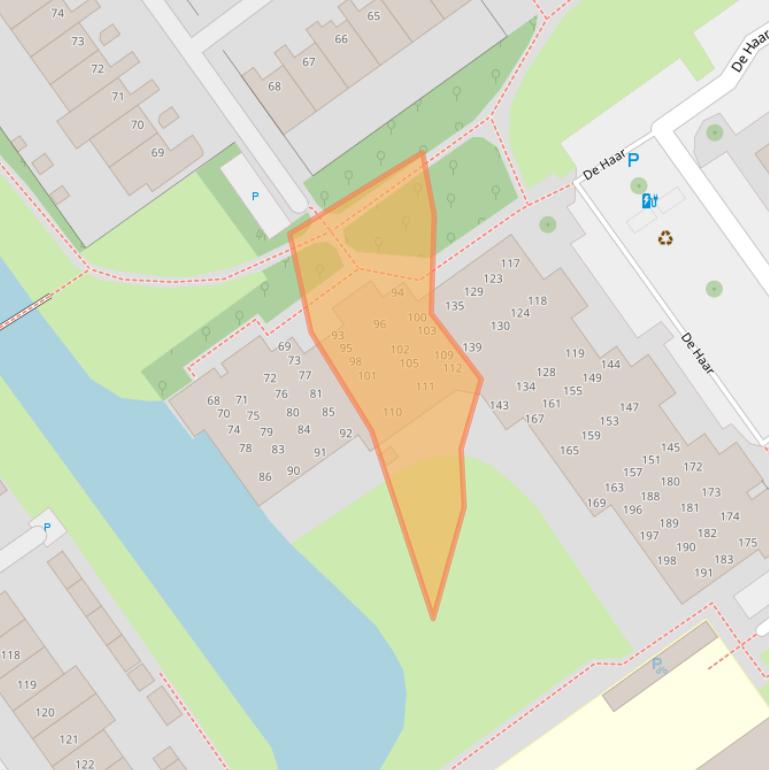 Kaart van postcodegebied 2261XX.