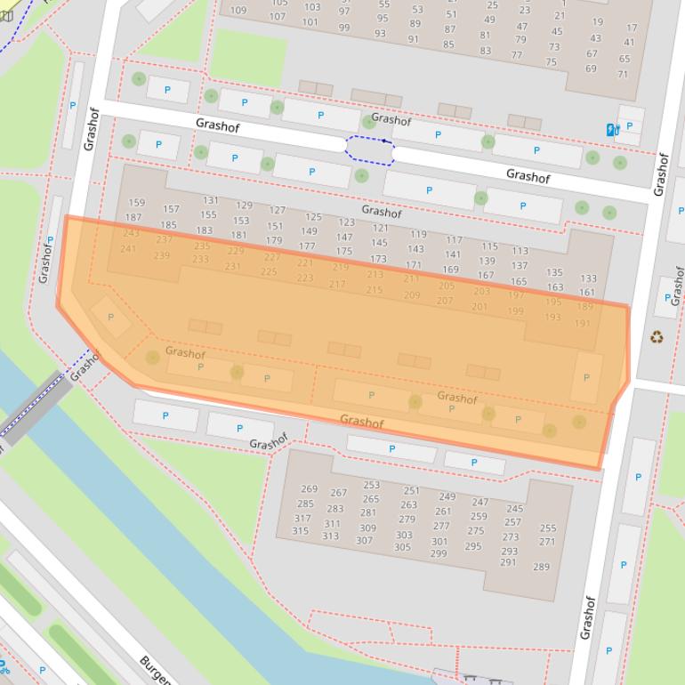 Kaart van postcodegebied 2262ET.
