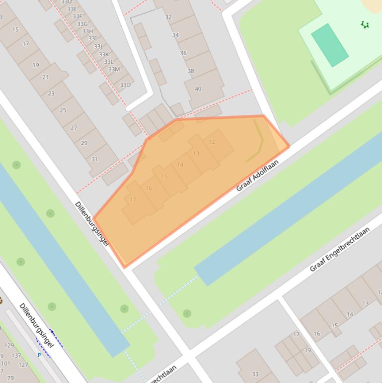 Kaart van postcodegebied 2263TS.