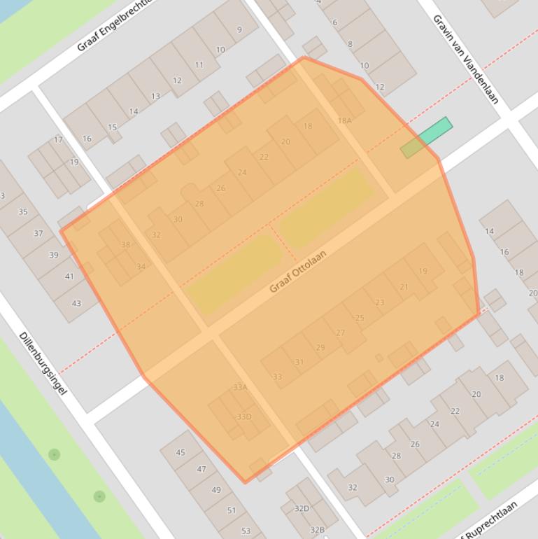 Kaart van postcodegebied 2263TW.