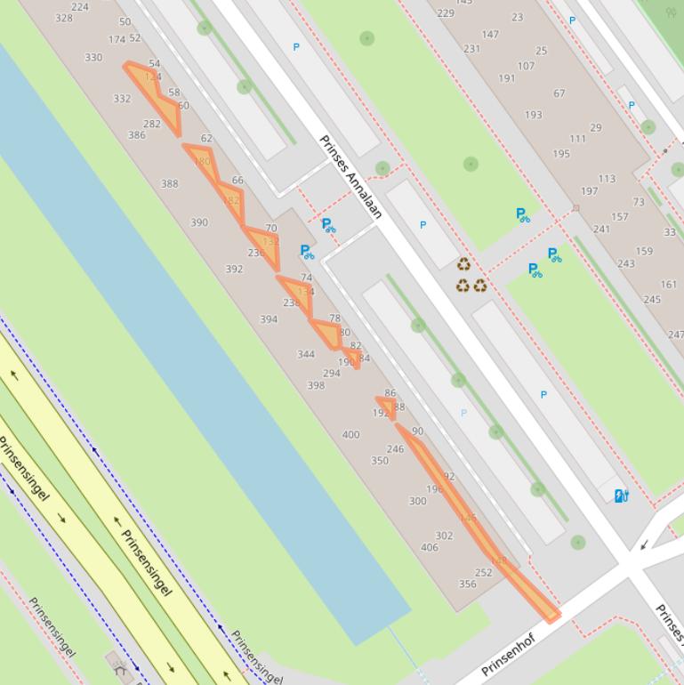 Kaart van postcodegebied 2263XR.