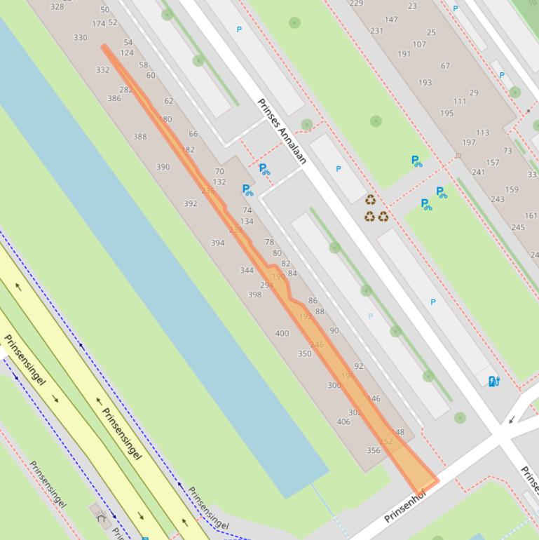 Kaart van postcodegebied 2263XS.