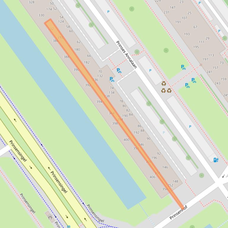 Kaart van postcodegebied 2263XT.