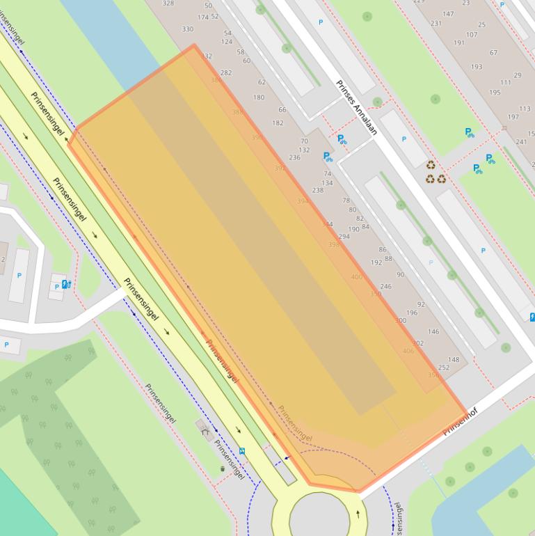 Kaart van postcodegebied 2263XV.