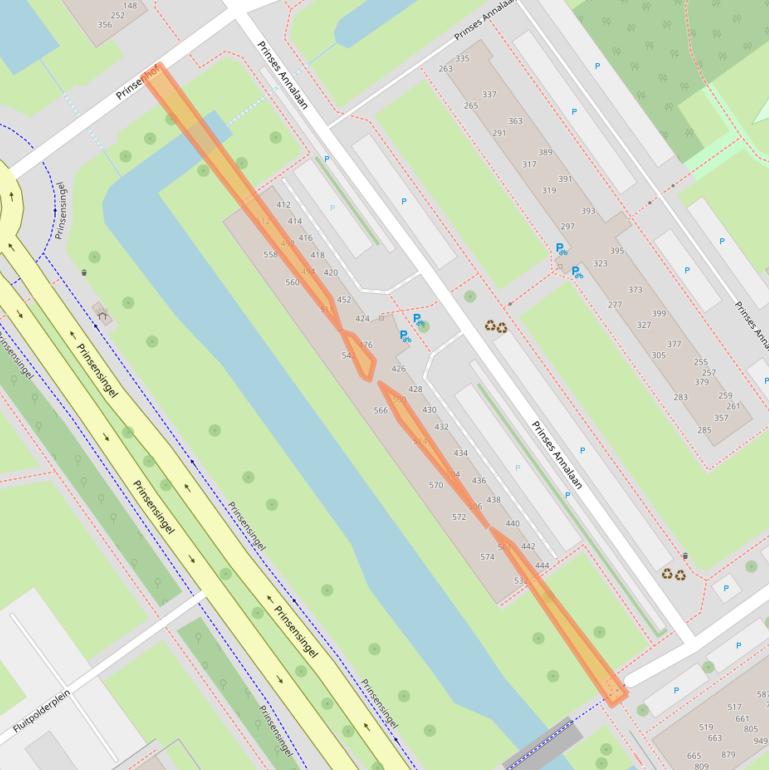 Kaart van postcodegebied 2263XX.