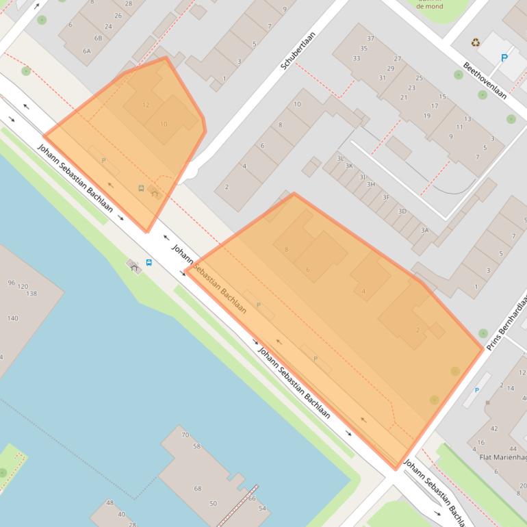 Kaart van postcodegebied 2264VC.