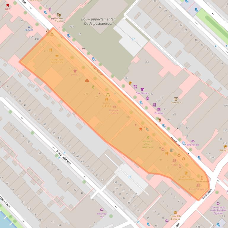 Kaart van postcodegebied 2265AL.