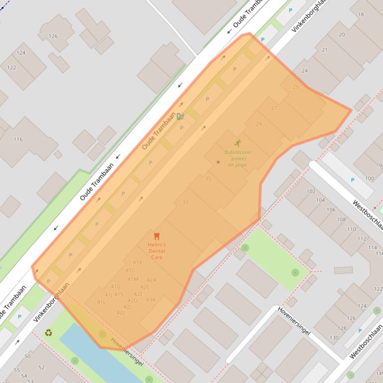 Kaart van postcodegebied 2265GH.