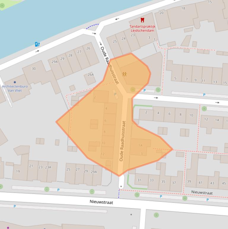 Kaart van postcodegebied 2266AP.