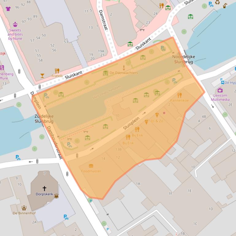 Kaart van postcodegebied 2266AV.