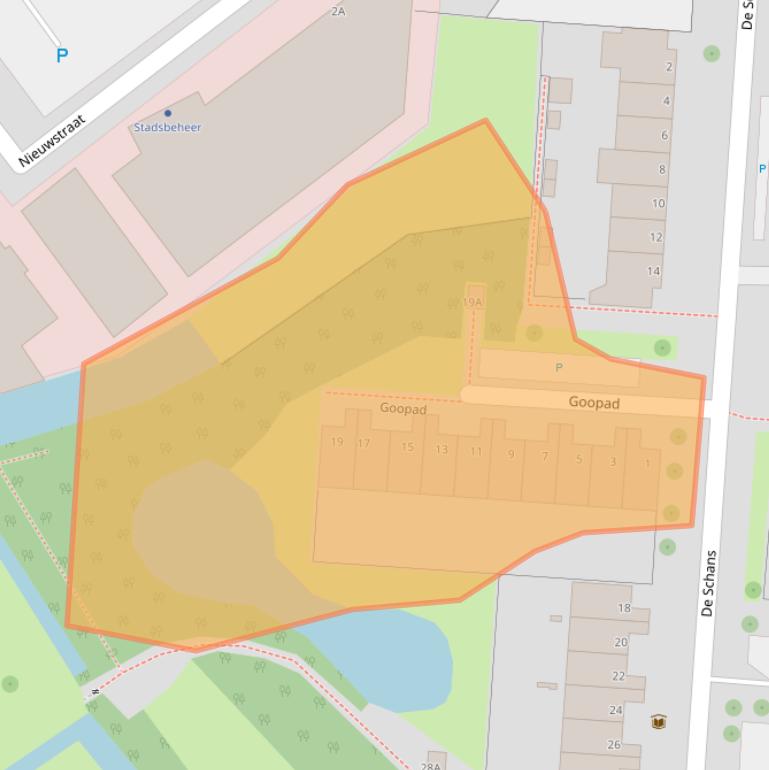 Kaart van postcodegebied 2266CA.