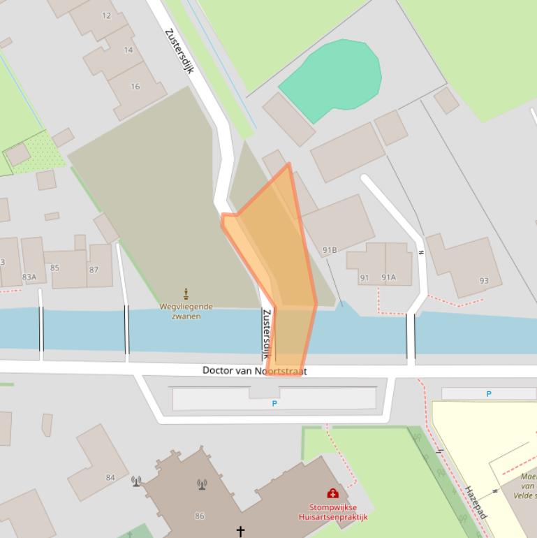 Kaart van postcodegebied 2266EV.