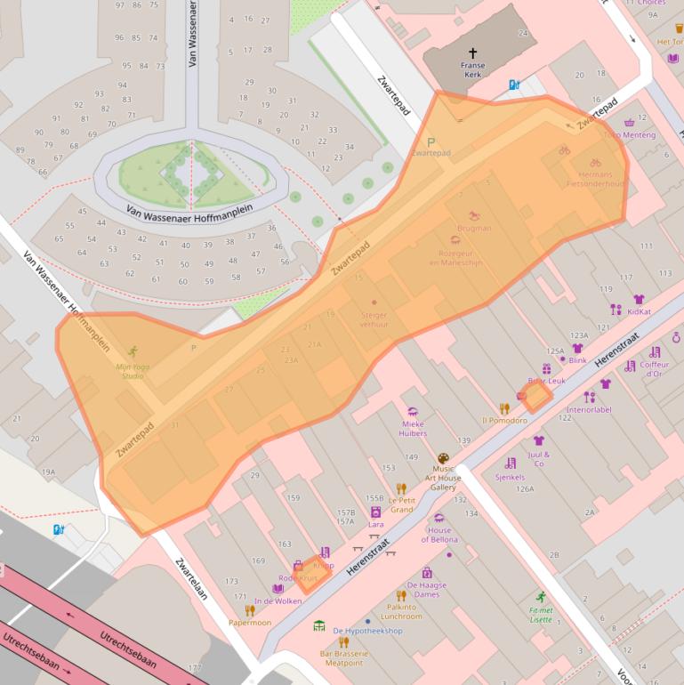 Kaart van postcodegebied 2271BT.