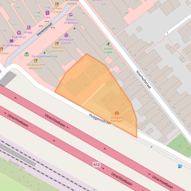 Kaart van postcodegebied 2271BV.