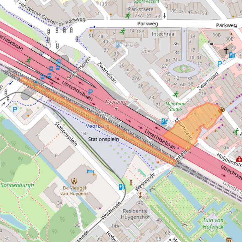 Kaart van postcodegebied 2271CE.