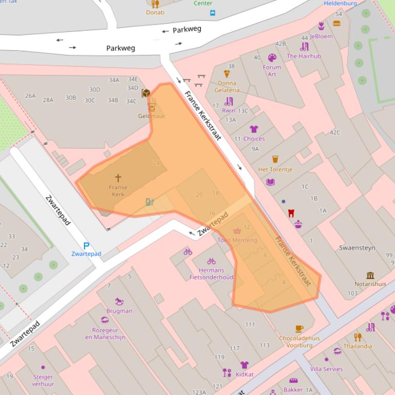 Kaart van postcodegebied 2271CN.