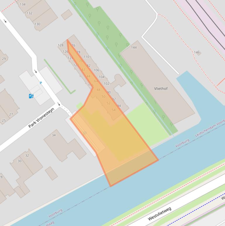 Kaart van postcodegebied 2271HT.