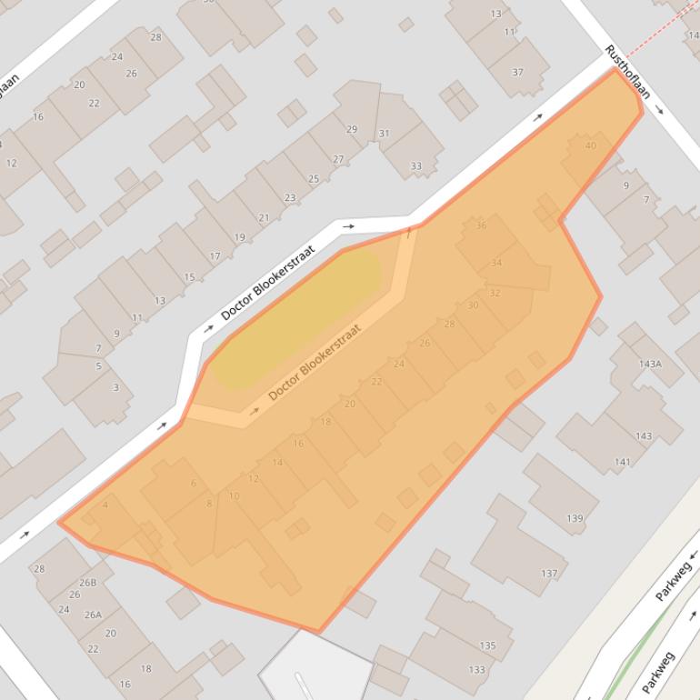 Kaart van postcodegebied 2271VL.