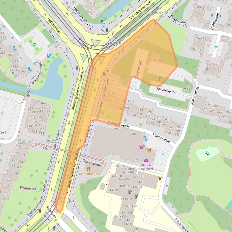Kaart van postcodegebied 2272BW.