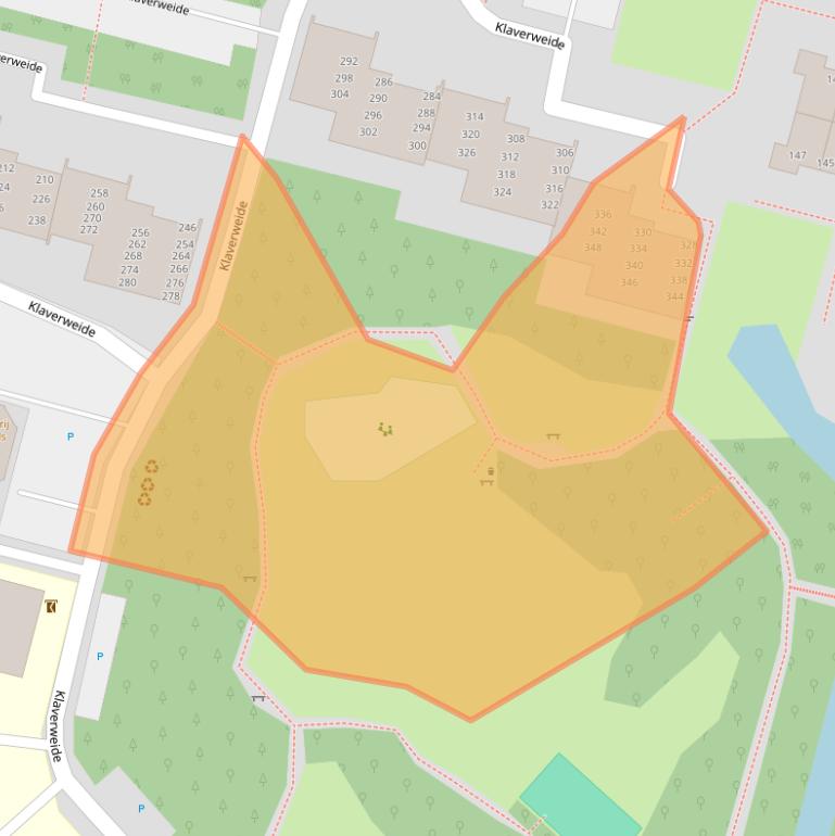 Kaart van postcodegebied 2272CD.