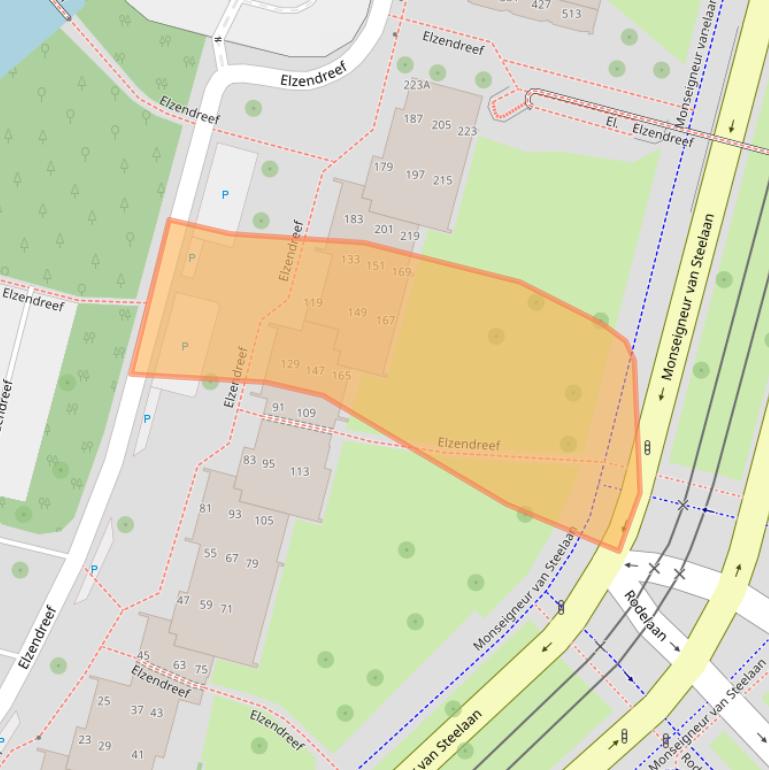 Kaart van postcodegebied 2272CK.