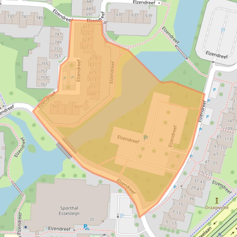 Kaart van postcodegebied 2272CV.