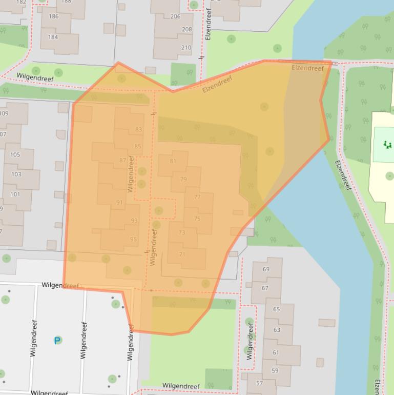 Kaart van postcodegebied 2272EN.