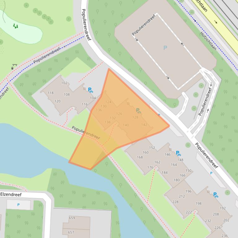 Kaart van postcodegebied 2272GW.