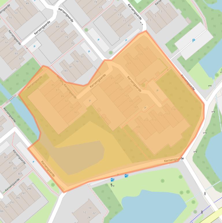 Kaart van postcodegebied 2272NC.