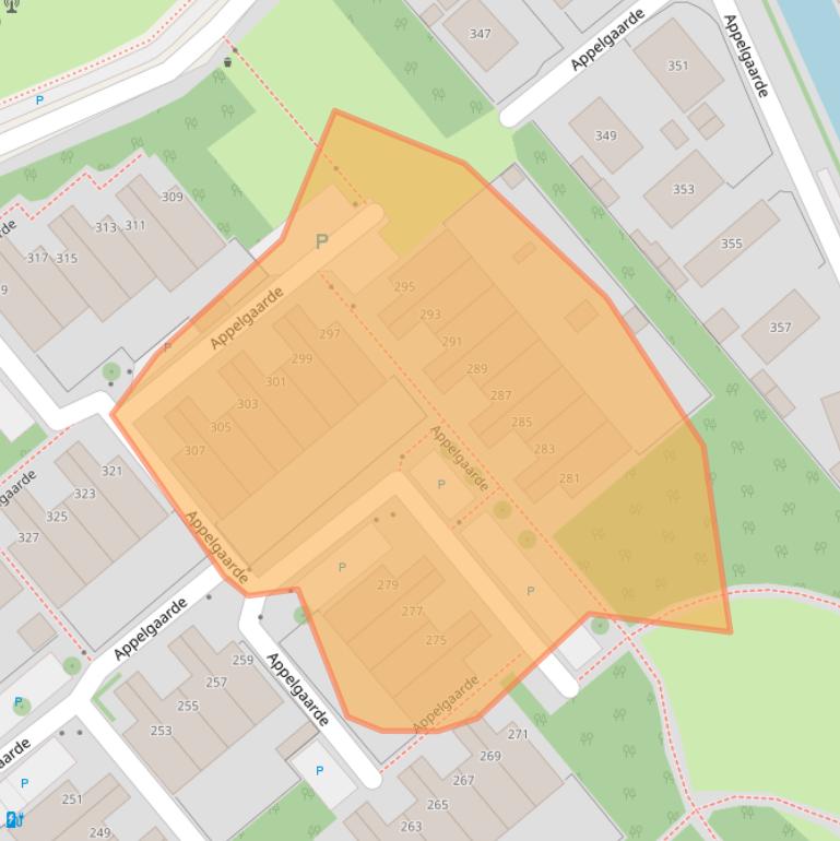 Kaart van postcodegebied 2272TH.