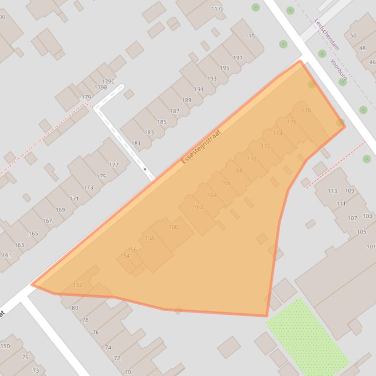 Kaart van postcodegebied 2272XX.