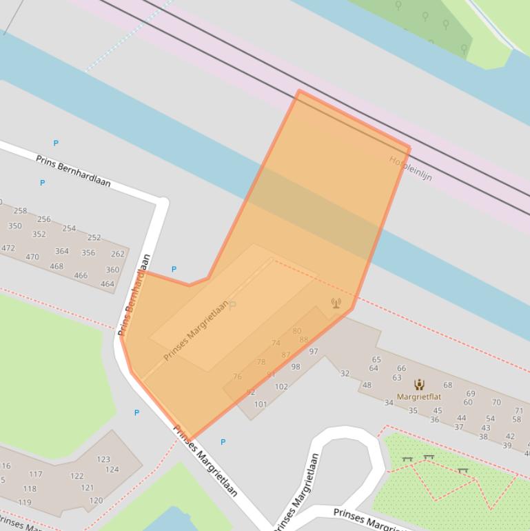 Kaart van postcodegebied 2273AK.