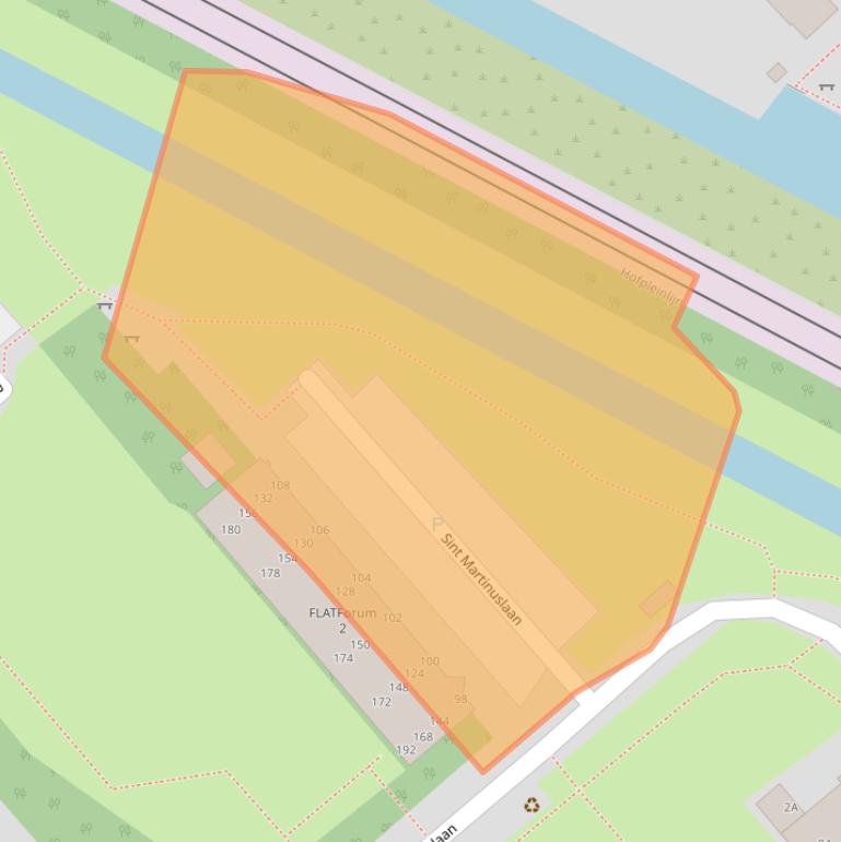 Kaart van postcodegebied 2273AZ.