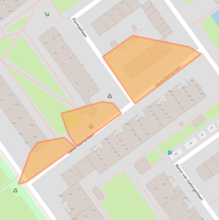 Kaart van postcodegebied 2273EA.