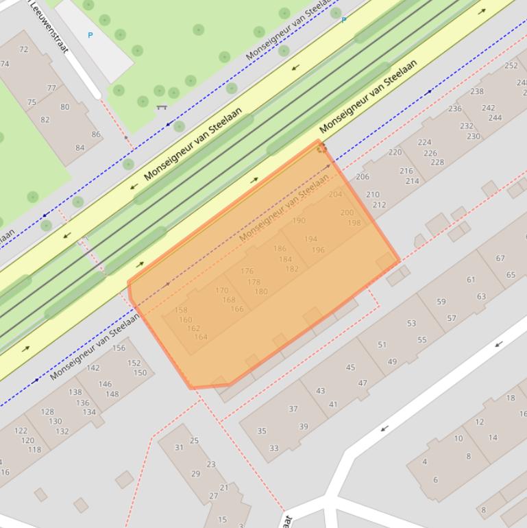 Kaart van postcodegebied 2273EV.